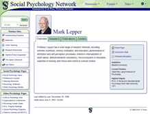 Tablet Screenshot of lepper.socialpsychology.org