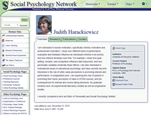 Tablet Screenshot of harackiewicz.socialpsychology.org