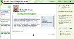 Desktop Screenshot of evans.socialpsychology.org