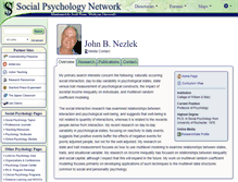 Tablet Screenshot of nezlek.socialpsychology.org