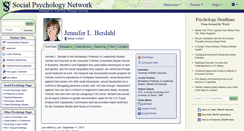Desktop Screenshot of berdahl.socialpsychology.org