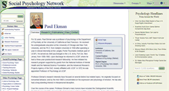 Desktop Screenshot of ekman.socialpsychology.org