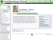 Tablet Screenshot of haines.socialpsychology.org