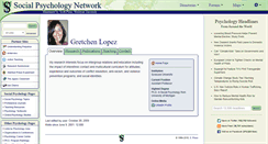 Desktop Screenshot of lopez.socialpsychology.org