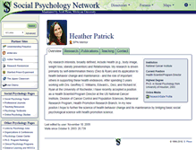 Tablet Screenshot of patrick.socialpsychology.org