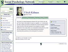 Tablet Screenshot of kuehnen.socialpsychology.org