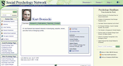 Desktop Screenshot of boniecki.socialpsychology.org