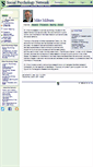 Mobile Screenshot of milburn.socialpsychology.org