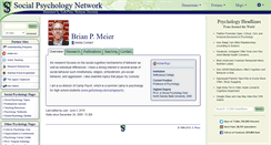 Desktop Screenshot of meier.socialpsychology.org