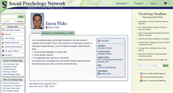 Desktop Screenshot of plaks.socialpsychology.org