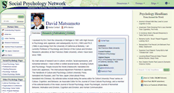 Desktop Screenshot of matsumoto.socialpsychology.org