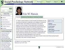 Tablet Screenshot of hansen.socialpsychology.org