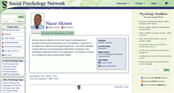 Desktop Screenshot of akrami.socialpsychology.org