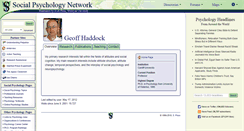 Desktop Screenshot of haddock.socialpsychology.org