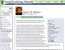 Tablet Screenshot of bjarne.holmes.socialpsychology.org
