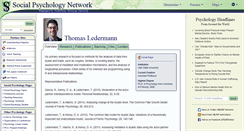 Desktop Screenshot of ledermann.socialpsychology.org