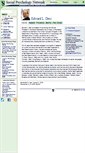 Mobile Screenshot of deci.socialpsychology.org