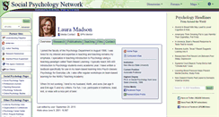 Desktop Screenshot of madson.socialpsychology.org