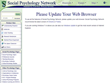 Tablet Screenshot of becker.socialpsychology.org