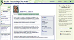 Desktop Screenshot of hayes.socialpsychology.org