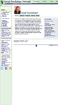 Mobile Screenshot of hirschberger.socialpsychology.org