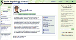Desktop Screenshot of esses.socialpsychology.org