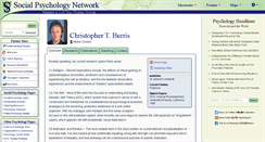 Desktop Screenshot of burris.socialpsychology.org