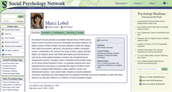 Desktop Screenshot of lobel.socialpsychology.org