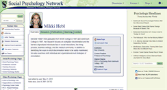 Desktop Screenshot of hebl.socialpsychology.org