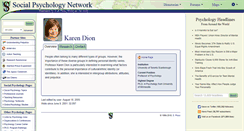 Desktop Screenshot of dion.socialpsychology.org